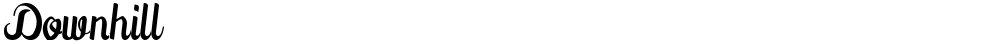 Downhill
