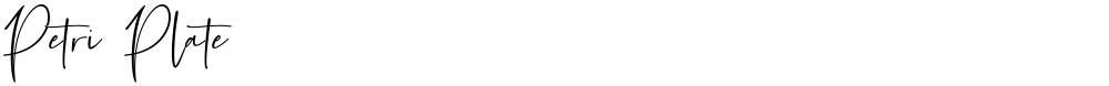 Petri Plate