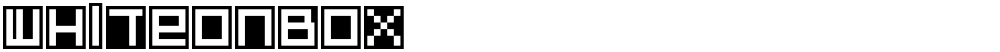 whiteonbox