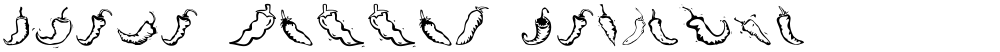 Chili Pepper Dingbats