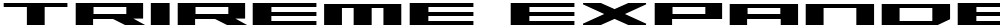 Trireme Expanded Bold