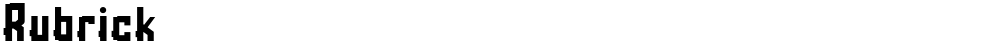 Rubrick