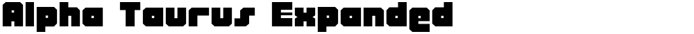 Alpha Taurus Expanded