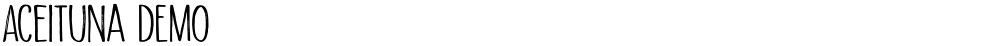 Aceituna DEMO