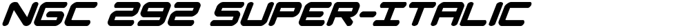NGC 292 Super-Italic