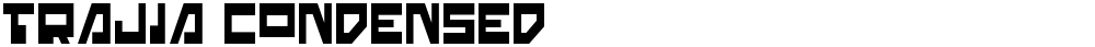 Trajia Condensed