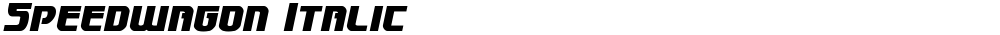 Speedwagon Italic