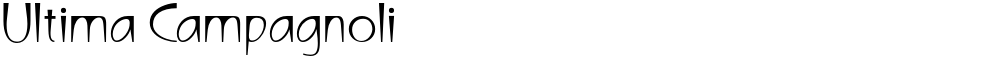 Ultima Campagnoli