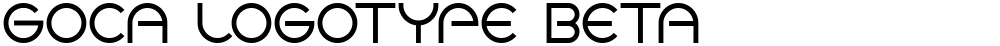 Goca logotype beta
