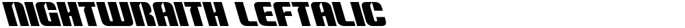 Nightwraith Leftalic