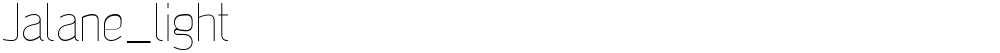 Jalane_light