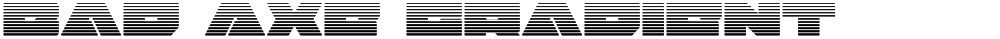 Bad Axe Gradient