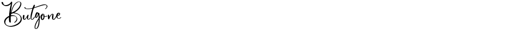 Butgone