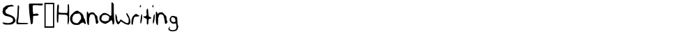 SLF_Handwriting