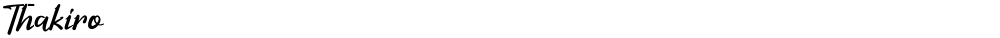 Thakiro