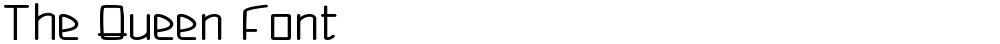 The Queen Font