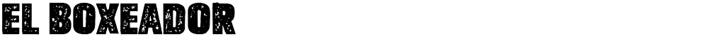 El Boxeador