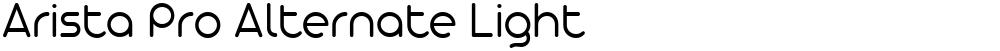 Arista Pro Alternate Light