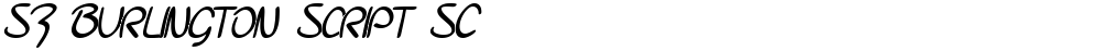 SF Burlington Script SC