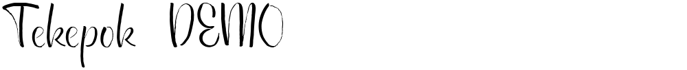 Tekepok DEMO