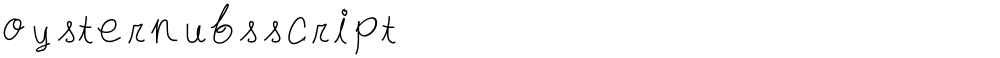 oysternubsscript