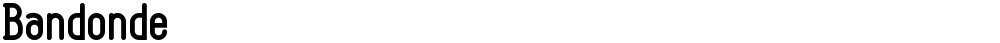 Bandonde