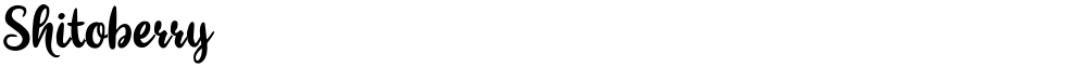Shitoberry