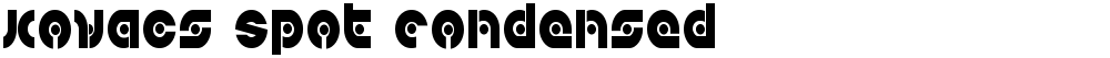Kovacs Spot Condensed