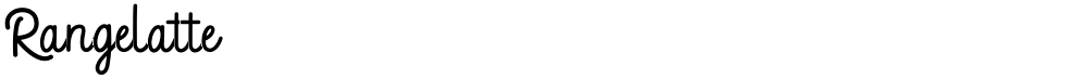 Rangelatte