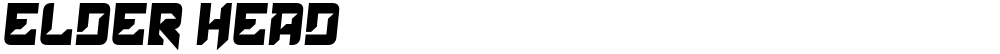 Elder Head