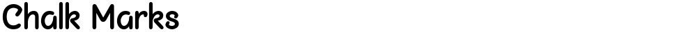 Chalk Marks