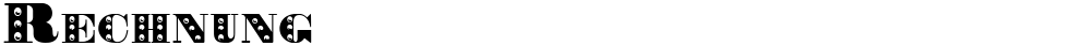Rechnung
