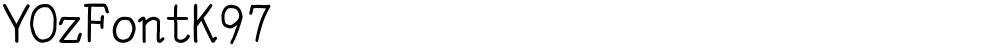 YOzFontK97