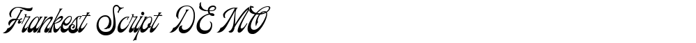 Frankest Script DEMO