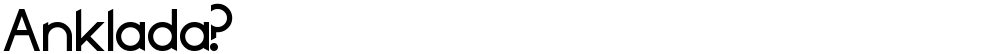 Anklada?