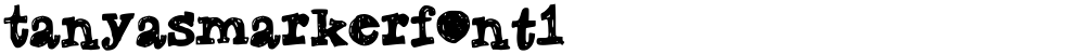 TanyasMarkerFont1