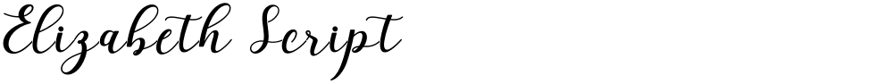 Elizabeth Script
