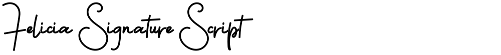 Felicia Signature Script