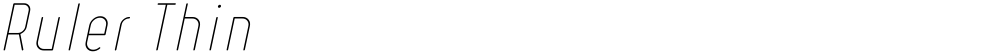 Ruler Thin