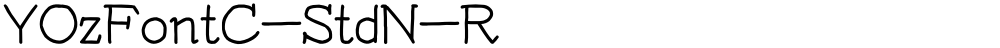 YOzFontC-StdN-R