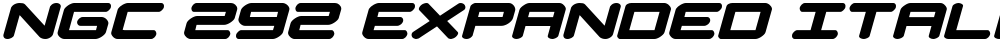 NGC 292 Expanded Italic
