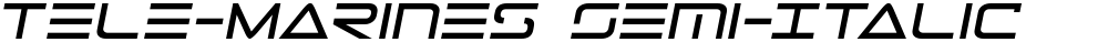 Tele-Marines Semi-Italic