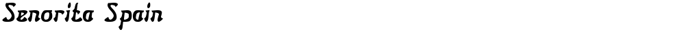 Senorita Spain