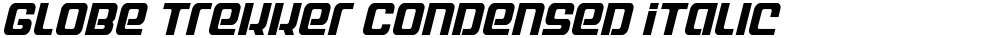 Globe Trekker Condensed Italic