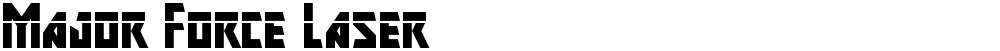 Major Force Laser