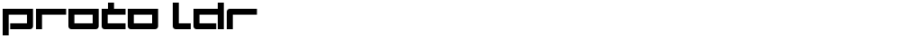 Proto LDR
