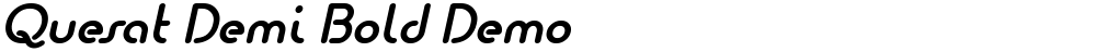 Quesat Demi Bold Demo