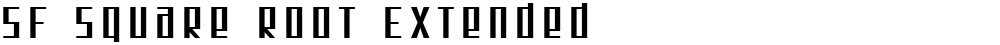 SF Square Root Extended
