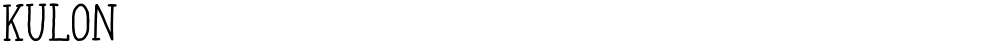Kulon