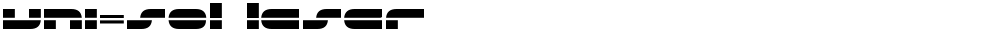 uni-sol laser